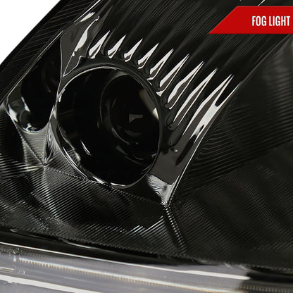 1999-2006 Audi TT LED Bar Projector Headlights (Chrome Housing/Smoked Lens)