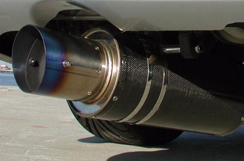 HKS Carbon-Ti Exhaust - Mazda RX7 93-96