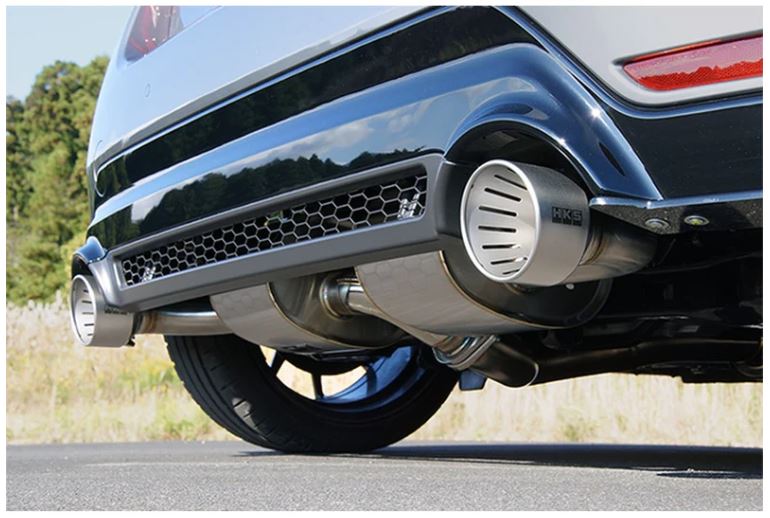 HKS 24+ Toyota GR Yaris Super Turbo Muffler- Urban Matte Edition (31029-AT018)