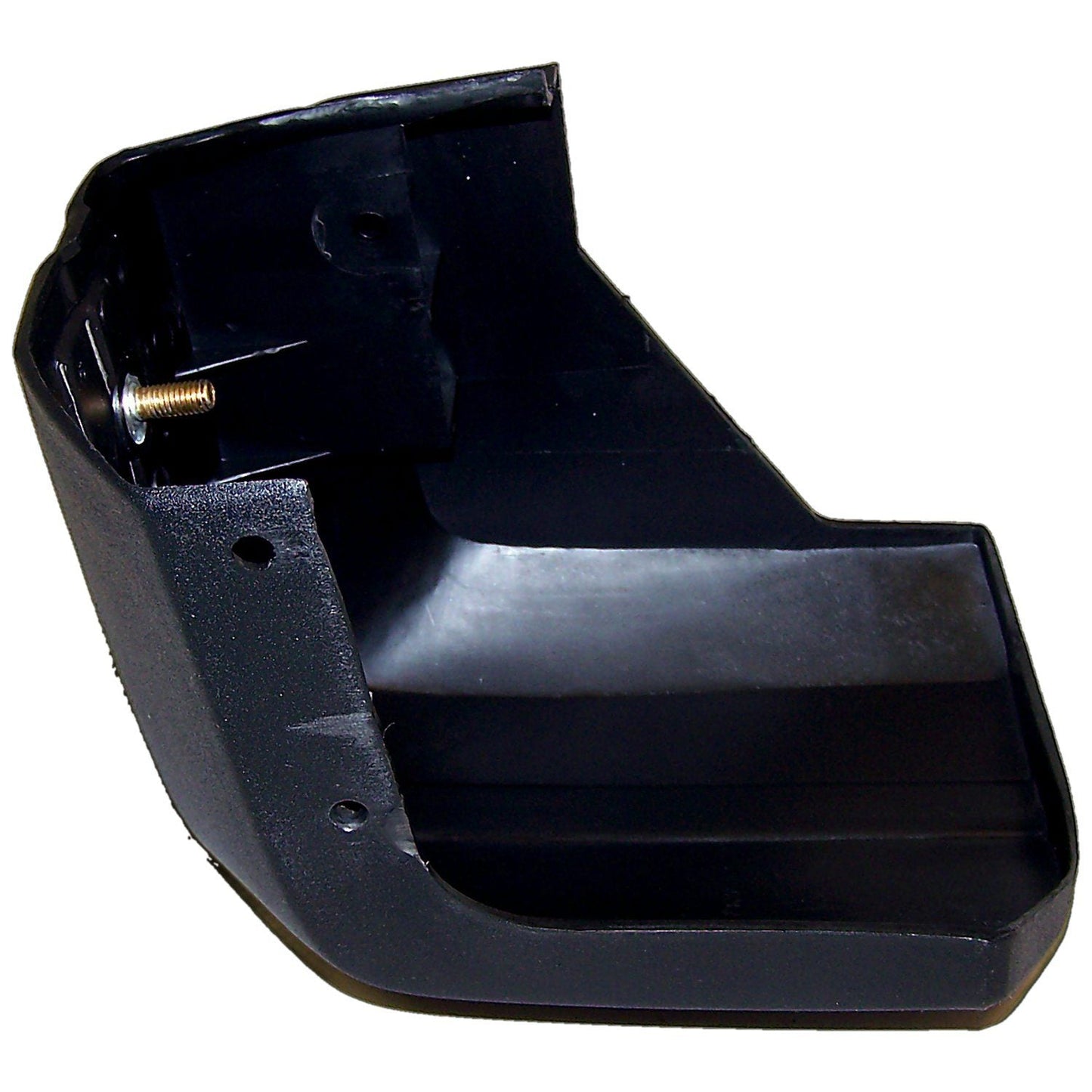 Crown Automotive 55022077 Rear Left Bumper Cap - Black For 1984-1986 Jeep Cherokee