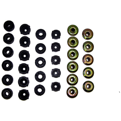 Crown Automotive 55176180K Body Mounting Kit For 1997-2006 Jeep Wrangler TJ