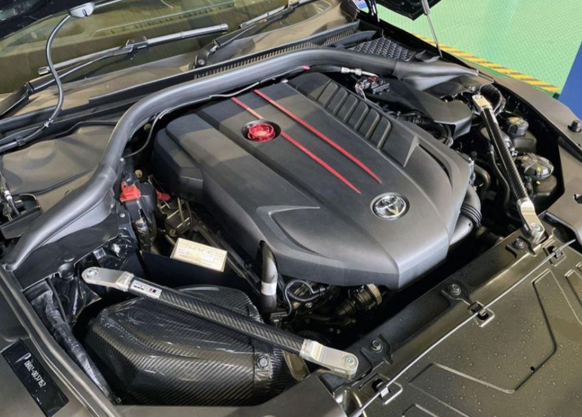 HKS Carbon Brace (Front) - Toyota GR Supra A90 2020+