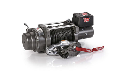 WARN 97720 M12-S 12000 lb Winch 100' 3/8 Spydra Synthetic Rope Heavy Series
