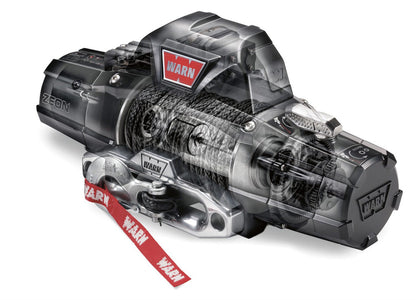 WARN 88980 ZEON 8 8000 lb Premium Series Winch Roller Fairlead 100' Cable 12V
