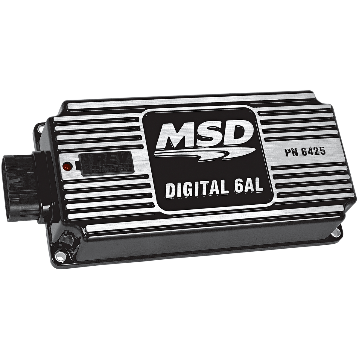 MSD 64253 Black, 6AL, Digital Ignition w/Rev Control - Black