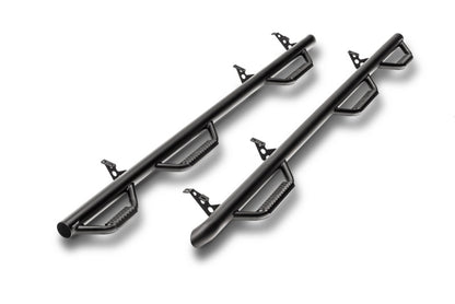 N-Fab Nerf Step 07-17 Toyota Tundra CrewMax 5.6ft Bed - Tex. Black - Bed Access - 3in