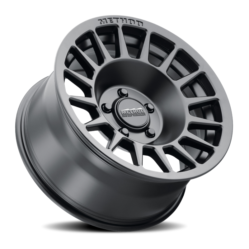 (set of 4) Method MR707 Matte Black | 17x8.5" +0mm | 5x150mm Wheel