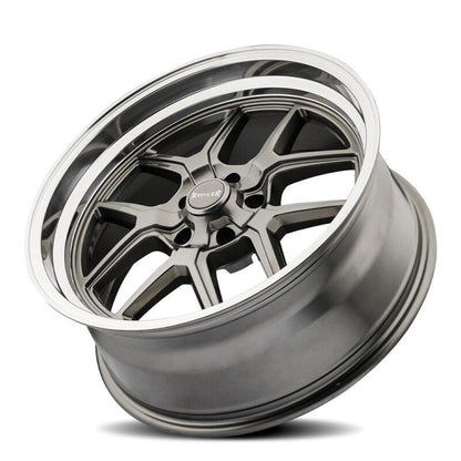 (set of 4) Ridler Wheels 610 Gloss Grey Polished | 20x8.5" +0mm | 5x120.65mm Wheels