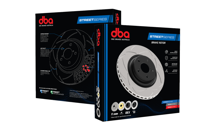 DBA 05-23 Chrysler 300 Hemi 5.7L Front Street Series Slotted Brake Rotor