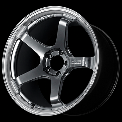 Advan GT Beyond Machining/Hyper Platinum Black | 18x9.5" +45mm | 5x114.3mm Wheels