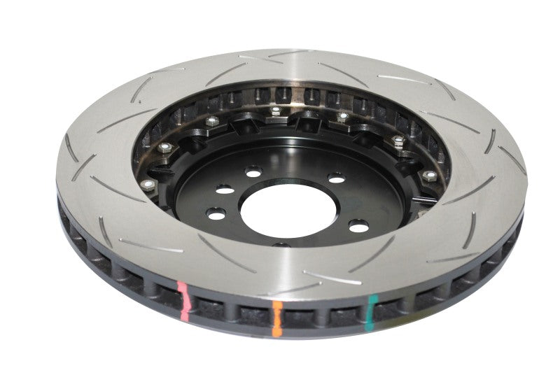 DBA 5000 Series T3 Front Slotted 2 Piece Rotor w/ Black Hat | Lotus Evora F (09-15) (DBA52364BLKS)