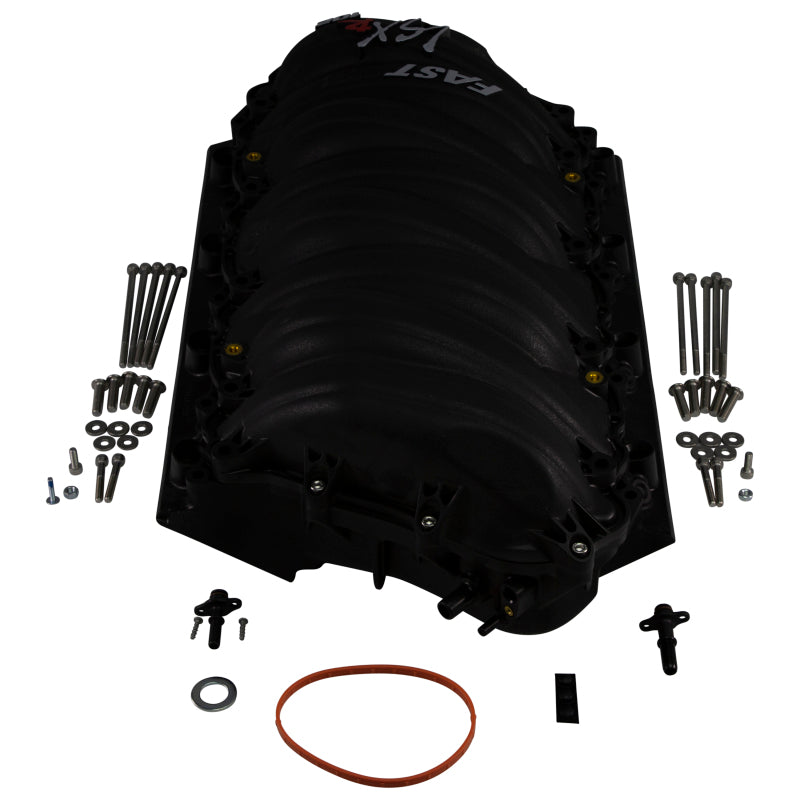 FAST LSXR Manifold 102MM Rect Port - Black