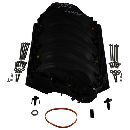 FAST LSXR Manifold 102MM Rect Port - Black