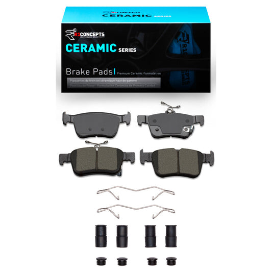 R1 16-25 Acura Integra Ceramic Rear Pads & Hardware | Civic, RDX, FK8, XI (2310-1878-01)