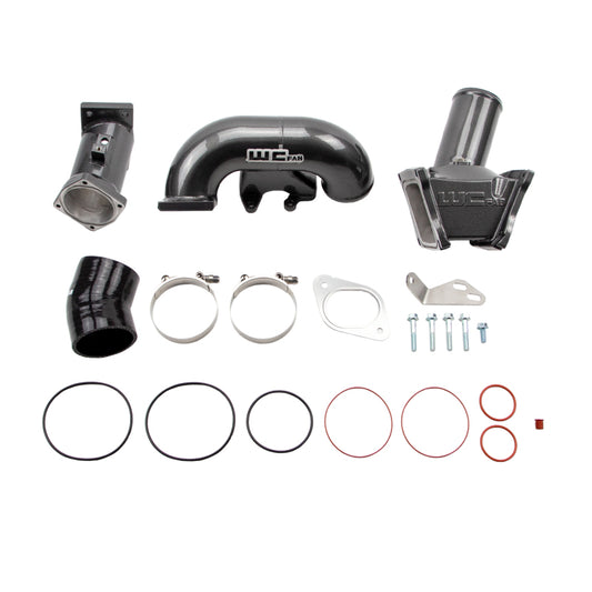 Wehrli High Flow 3in Y-Bridge Kit | Chevrolet LMM Duramax (WCF100164-GB)