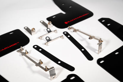 Rally Armor 23-25 Toyota GR Corolla UR Mud Flap | Toyota GR Corolla (22-26) (MF89-UR-BLK-RD)