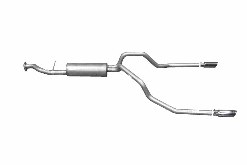 Gibson 2.5in Cat-Back Dual Split Exhaust | Chevrolet Silverado 1500 Base 4.3L (99-05) (65542)