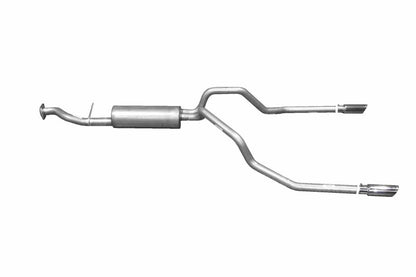 Gibson 2.5in Cat-Back Dual Split Exhaust | Chevrolet Silverado 1500 Base 4.3L (99-05) (65542)
