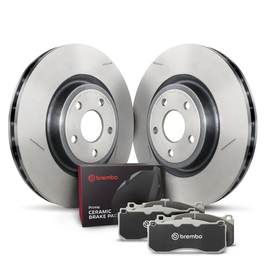 Brembo KT00666 Pad & Rotor Kit for 2012-2020 Jeep Grand Cherokee