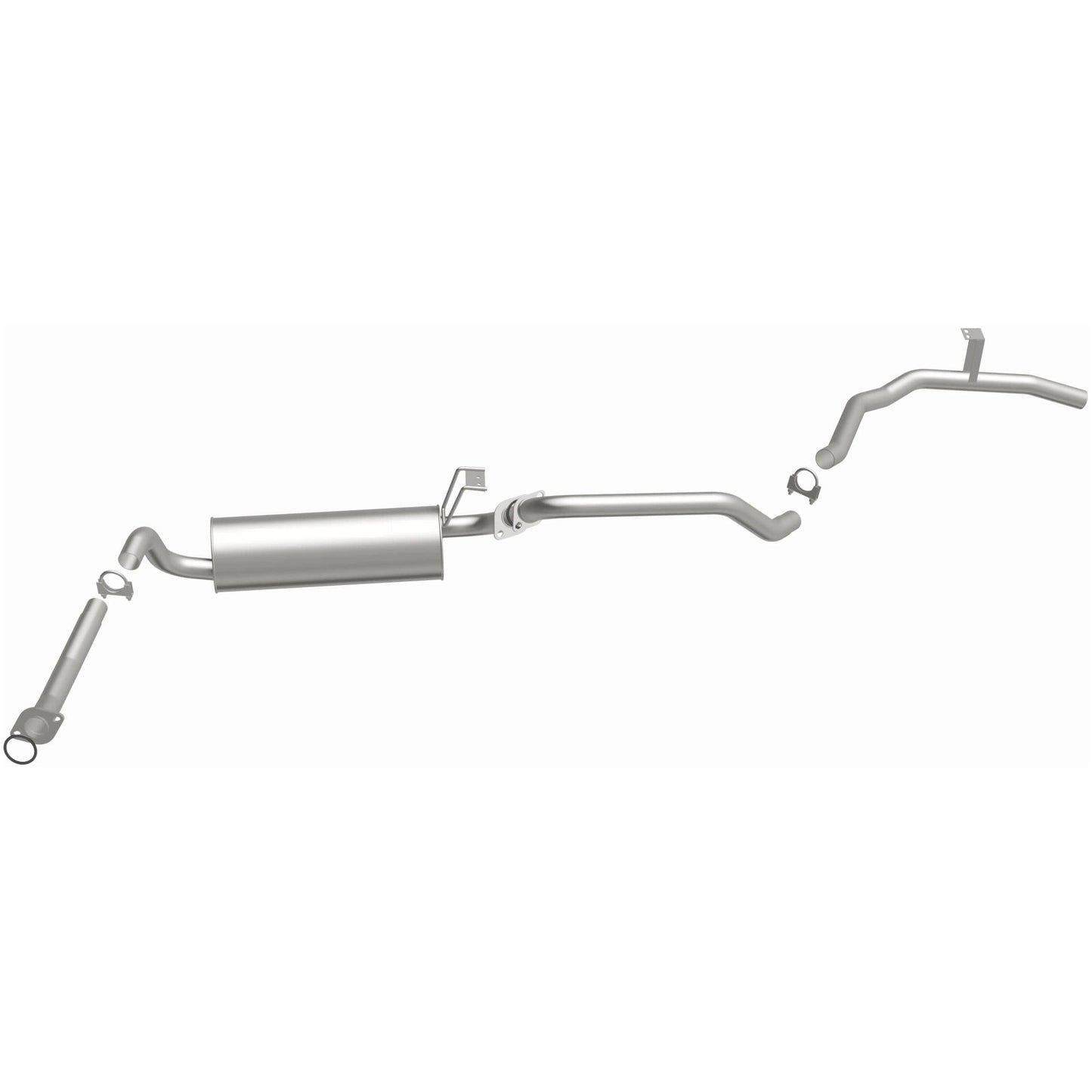 BRExhaust 1991-1992 Toyota Land Cruiser 4.0L Direct-Fit Replacement Exhaust System