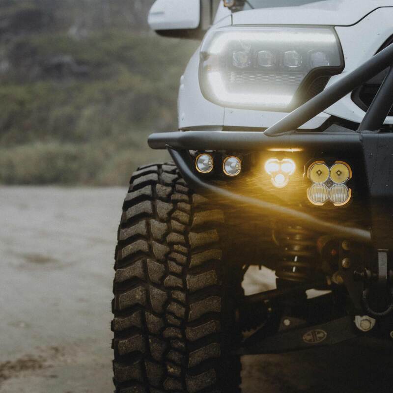 KC HiLiTES 97155 2 LED Fog Lights Pair Kit for 2014-22 4Runner / 2012-23 Tacoma