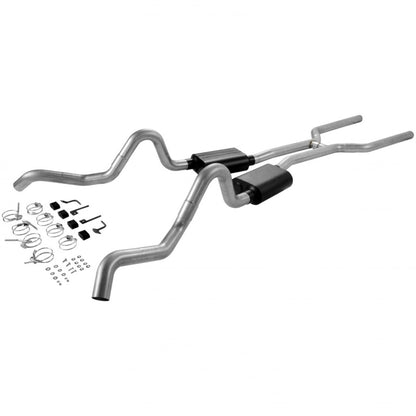 Flowmaster 3in A-Body V8 Crossmbr-Back Exhaust For GM Chevelle/El Camino/LeMans/Tempest/GTO (17202)