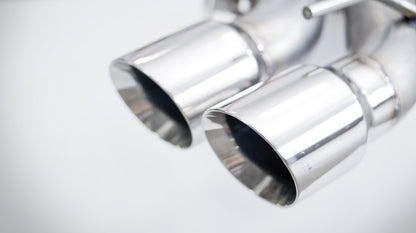 Stainless Works Catback System Resonated X-Pipe Dual-Mode Mufflers | Cadillac CTS-V Sedan (16-18) (CTSV16CB)