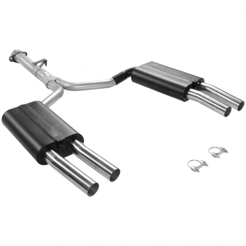 Flowmaster 5.7L Corvette Force II Cat-Back For Corvette 86-90 (17153)