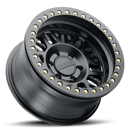 Raceline RT951 Ryno Satin Black Beadlock | 17x9" -12mm | 5x127mm Wheel