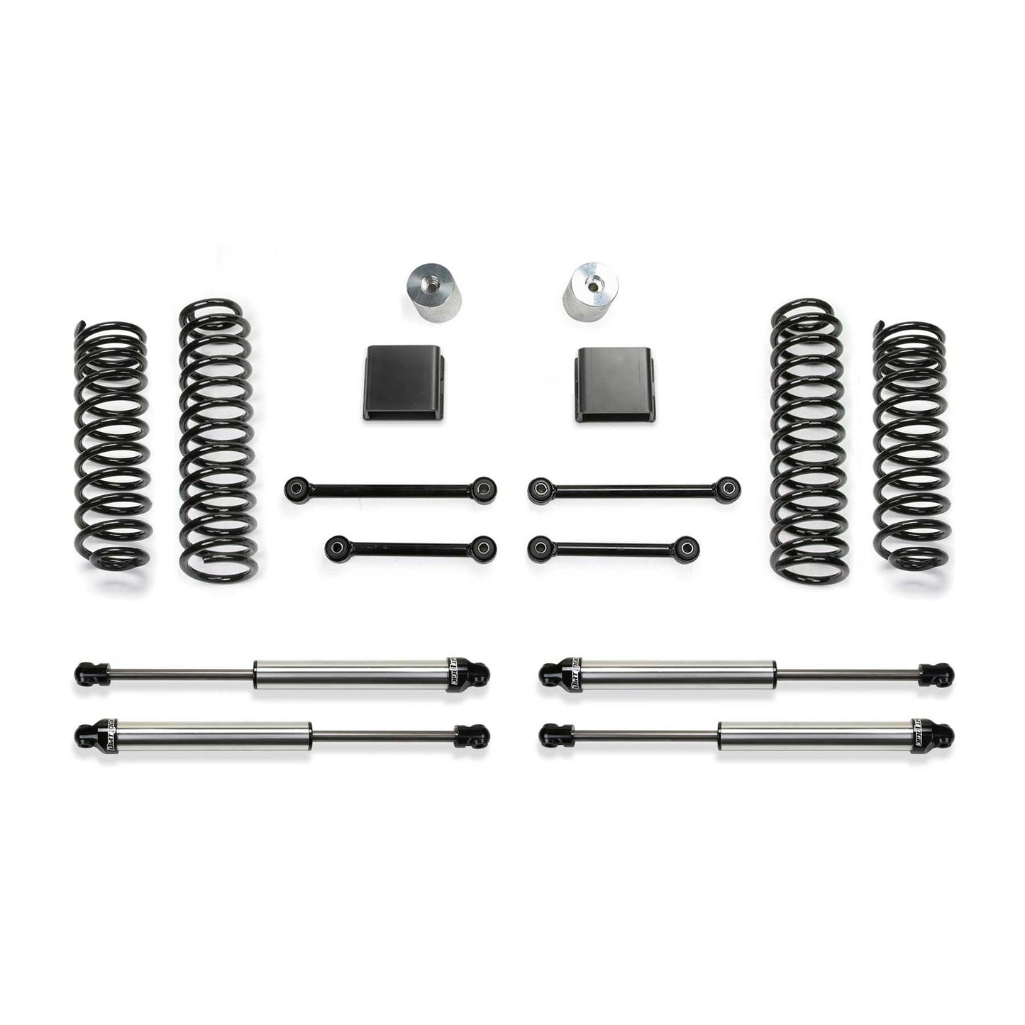 Fabtech 3in Sport II System w/ Dual Shocks | Jeep JT 4WD Gas (20-22) (K4163DL)