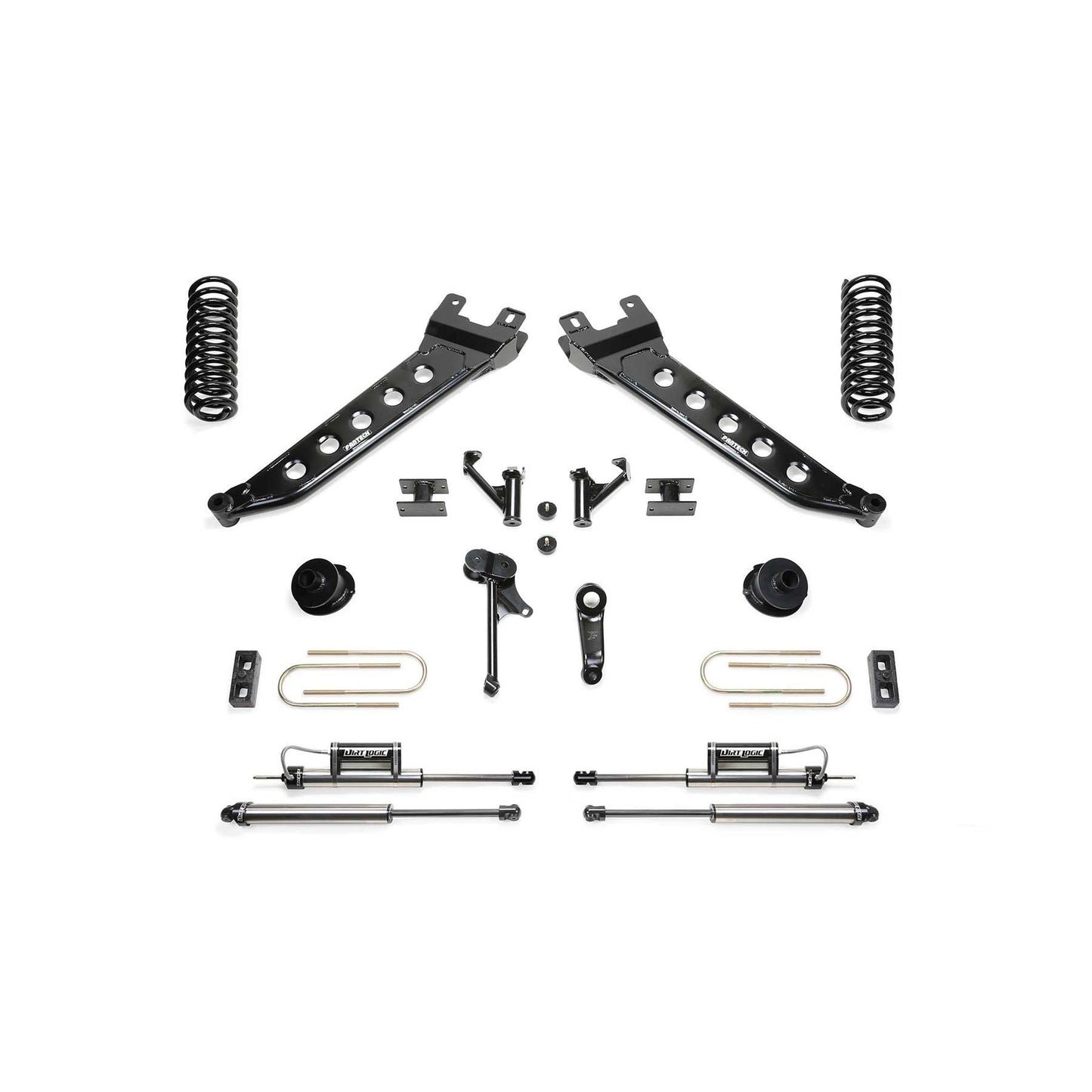 Fabtech 5in Radius Arm Kit w/ 2.25in DLSS | Ram 3500 4WD (13-18) (K3144DL)