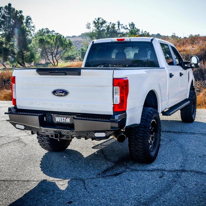 Westin Automotive 58-341125 HDX Bandit Rear Bumper For 2017-2022 Ford Super Duty