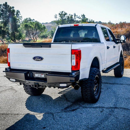 Westin Automotive 58-341125 HDX Bandit Rear Bumper For 2017-2022 Ford Super Duty