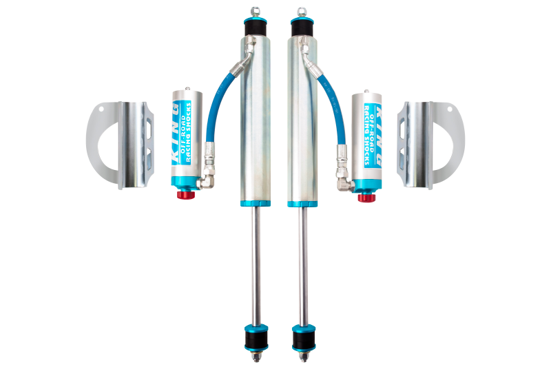 King Shocks 2.5 Performance w/ Adjustable Remote Reservoir Shocks Set (Adjustable) w/0-2" lift - 1989-1997 Toyota Land Cruiser 80 4WD
