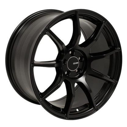 Enkei TS9 Black Paint | 17x8" +45mm | 5x100mm Wheel