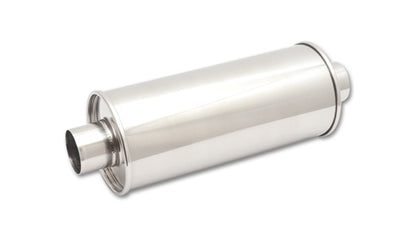 Vibrant 1119 StreetPower Round Muffler 6x9x14 Fits Custom Exhaust