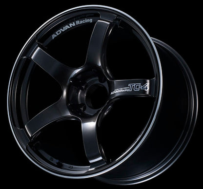 Advan TC4 Black Gunmetallic/Ring | 17x8" +54mm | 5x114.3mm Wheels