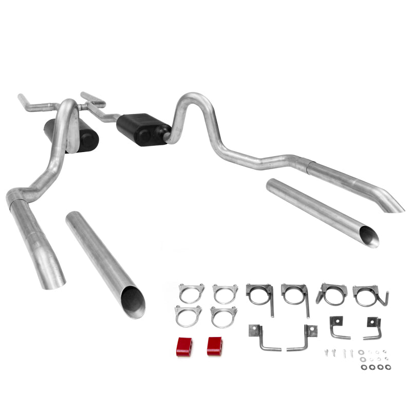 Flowmaster A-Body Crossmbr-Back Exhaust For GM A-Body (64-72) (17119)