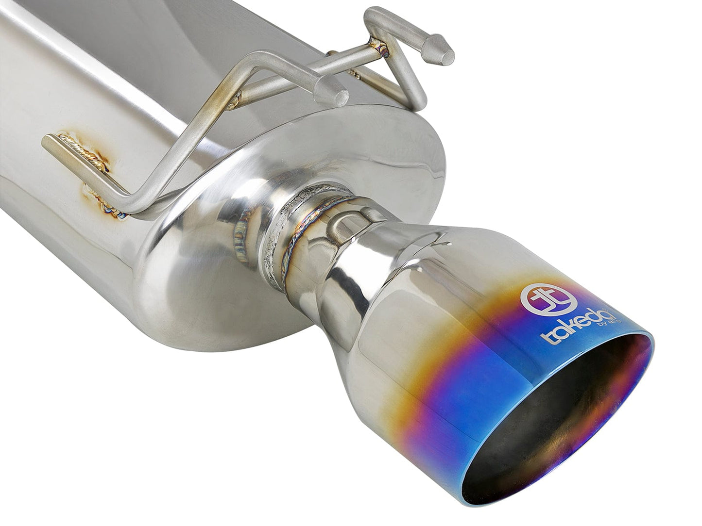 aFe Takeda 2.5-1.75in 304 SS Cat-Back Exhaust System 13-17 Honda Accord LX / EX / EX-L L4-2.4L