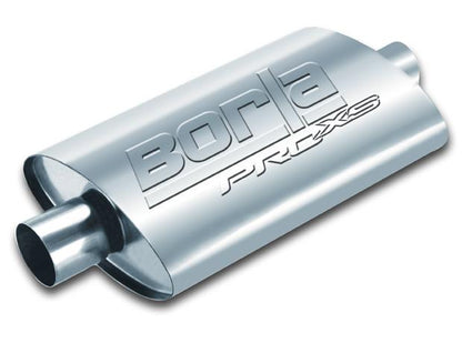 Borla Center/Dual Oval 2.5in In/Out Muffler | Universal (400485)