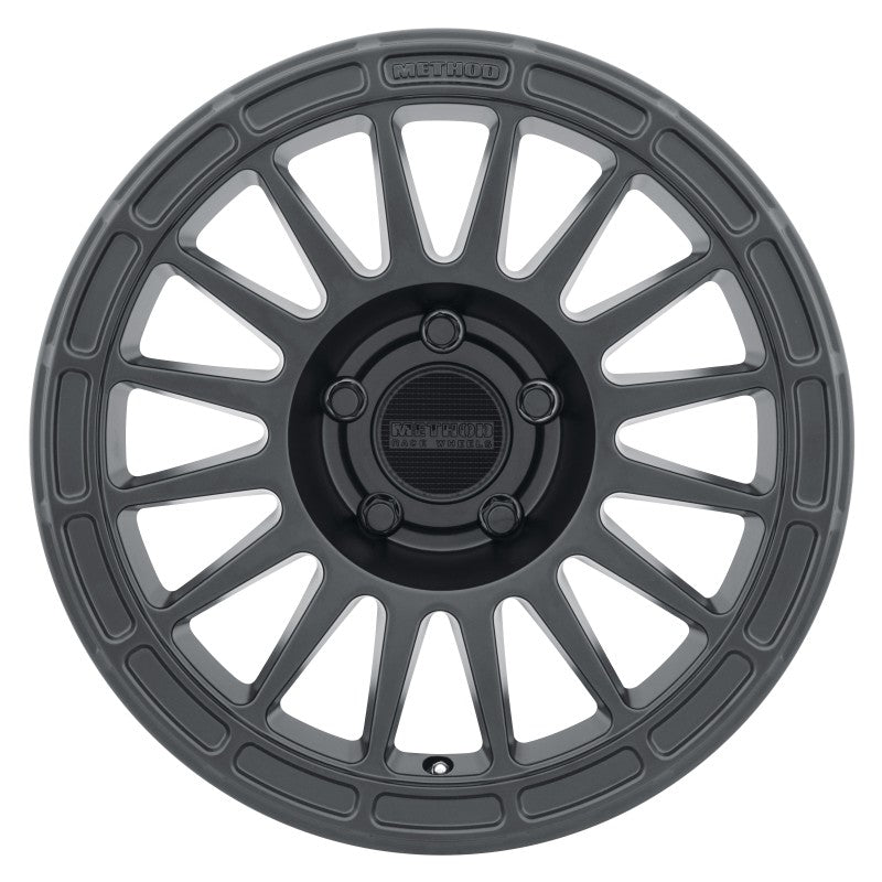(set of 4) Method MR314 Matte Black | 17x7.5" +30mm | 5x108mm Wheel