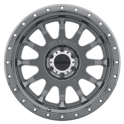 Method MR605 NV Gloss Titanium | 20x10" -24mm | 6x5.5mm Wheel