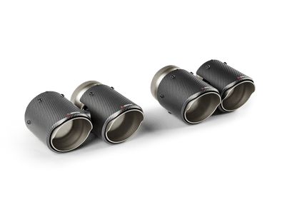 Akrapovic 2024+ BMW M5 (G90) Carbon Fiber Tail Pipe Set