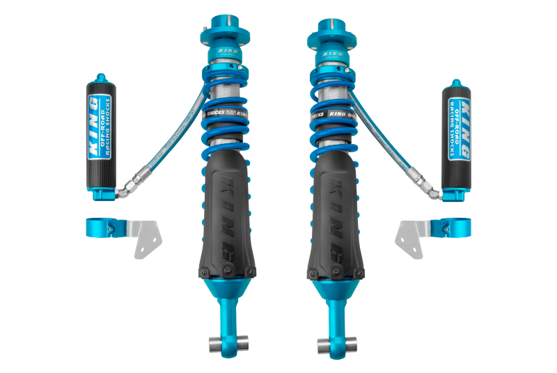 King Shocks 2.5 Performance w/ Remote Reservoir Non-Adjustable Shocks Set - 2021-2024 Ford Bronco