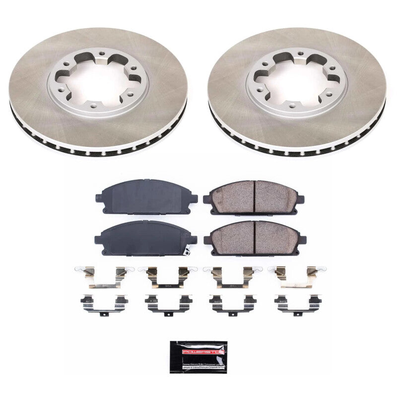 PowerStop Rotor Kit | 1996–1998 Nissan Pathfinder (SC1175)