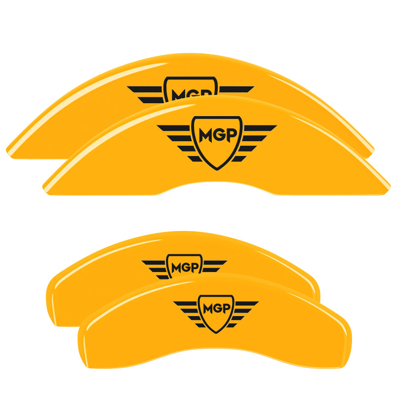 MGP 4 Caliper Covers F&R Yellow Finish | Honda S2000 (00-09) (20194SMGPYL)