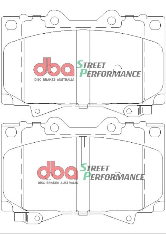 DBA SP Performance Front Brake Pads | Lexus LX470 (98-07) (DB1365SP)
