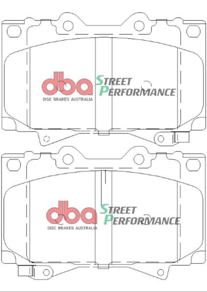 DBA SP Performance Front Brake Pads | Lexus LX470 (98-07) (DB1365SP)