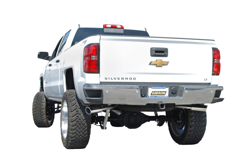 Gibson 3.5in/2.25in Dual Extreme Cat-Back Exhaust | GMC Sierra 1500 Denali (14-18) (65671)