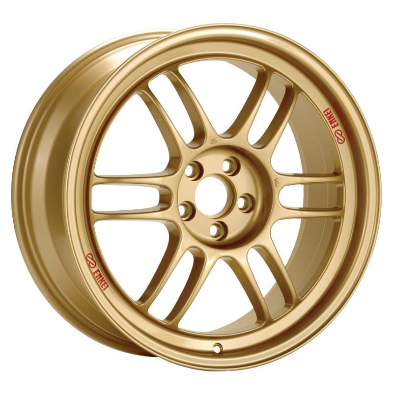 Enkei RPF1 17x8 +45 5x114.3 Gold-WheelFlip